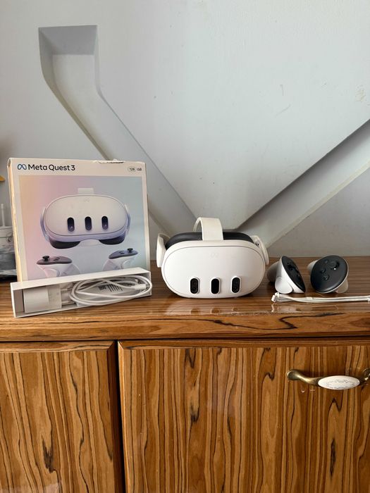 Gogle Meta Oculus Quest 3 128GB VR wirtualna rzeczywistość Okulary