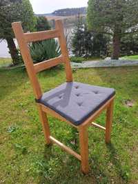 Krzesło drewniane 5sztuk, 6 gratis