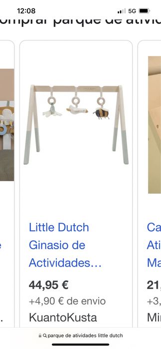 Ginasio de bebe little dutch