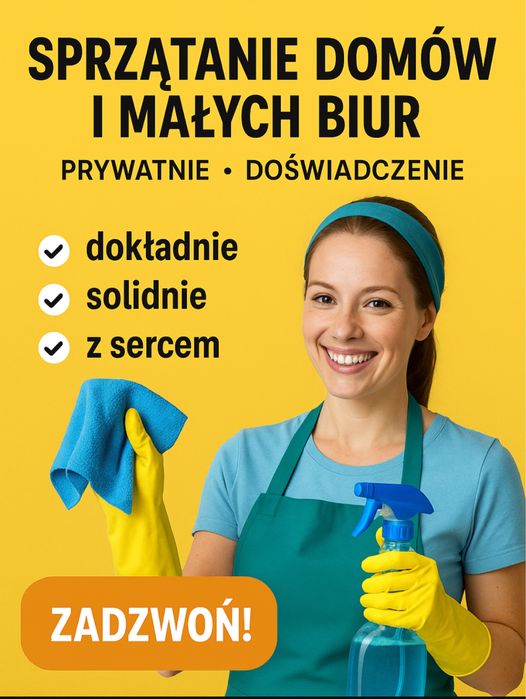Czysty dom bez stresu – prywatne sprzątanie z sercem i dokładnością