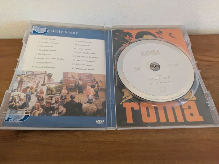 DVD " ROMA " Fellini - 1972 (Opt. Estado)