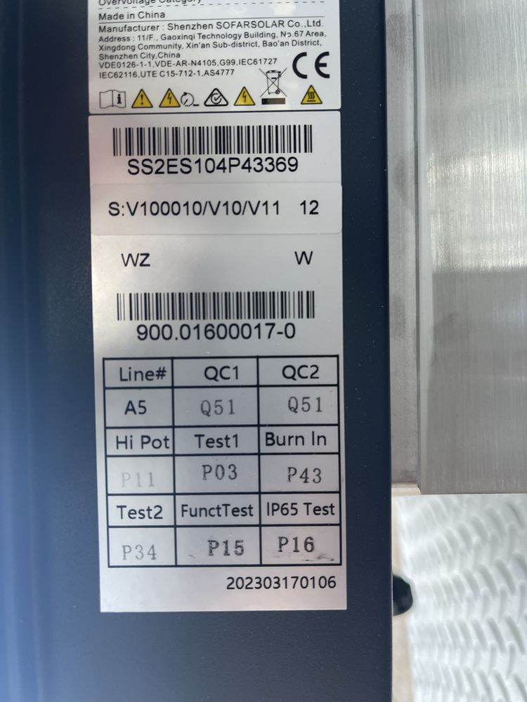 Falownik Sofar 4.4KTLX-G3