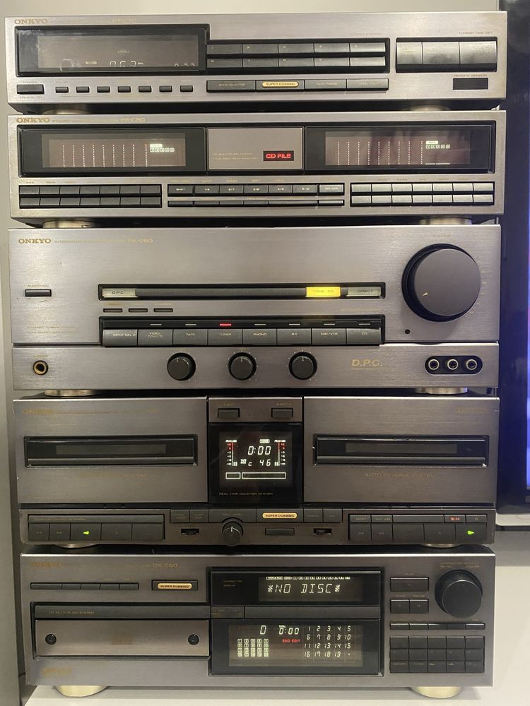 музыкальный центр ONKYO dx-c50/pc-w50/pa-c50/pt-c70/pe-c50