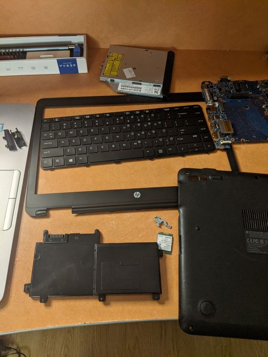 Hp 640/650/ G3/G2 Топкейс/Кришка/Рамка/Клавіатура/Кулер/Шлейф/Клавіату