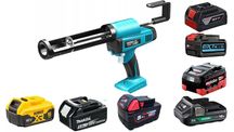 Wyciskacz do sylikonu 18V Dedra Adapter Metabo Hikoki Milwaukee Bosch