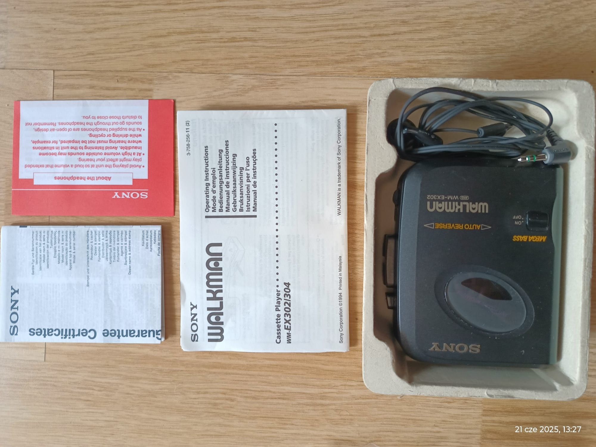 Walkman Sony WM - EX302