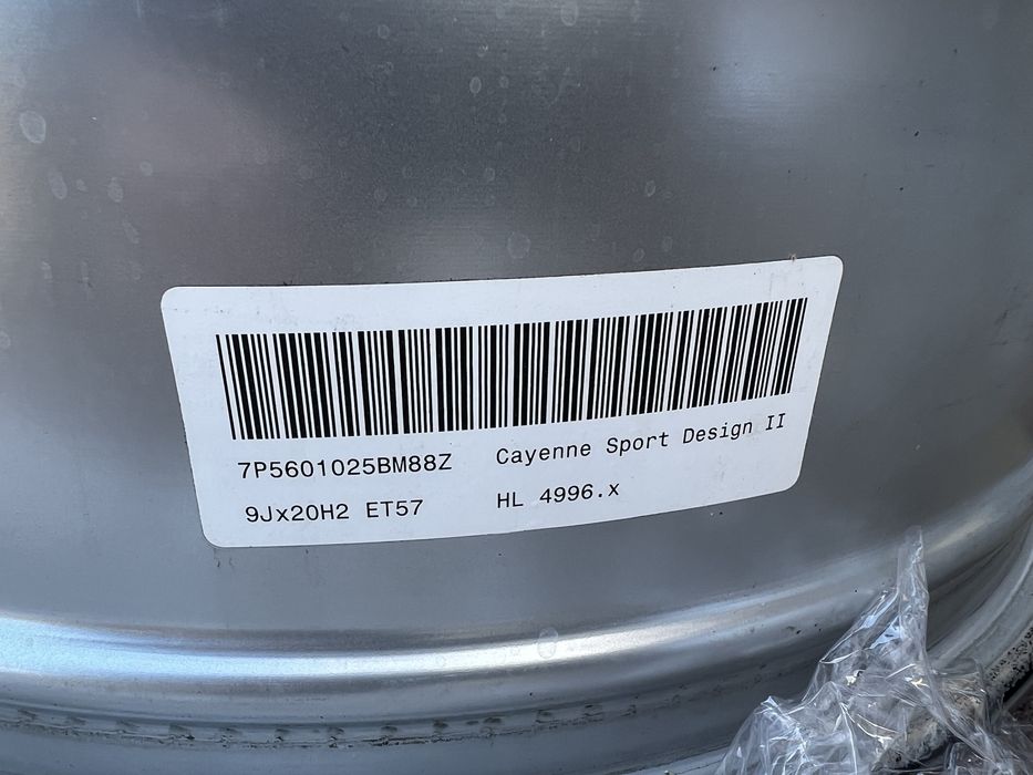 Диски 5 130 R20 Porsche cayenne sport design 2 оригінал
