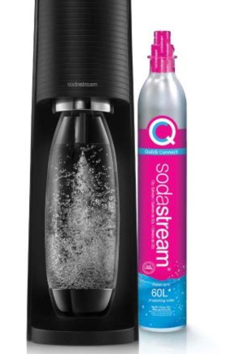 Soda stream terra quick connect nabicie wymiana naboju CO2