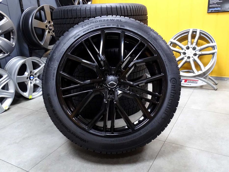 Koła Felgi 22 MERCEDES G-Klasa CZARNE W463 W464 W465 5x130 Opony ZIMA