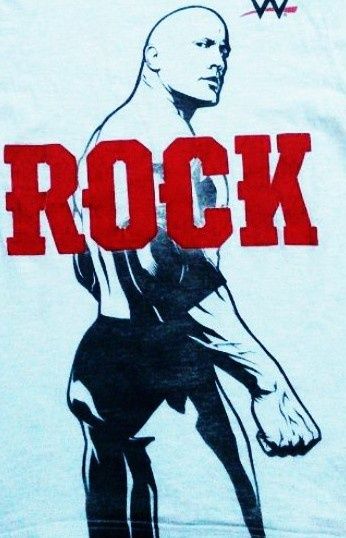 WWE ROCK СКАЛА Двейн Джонсон Рестлинг Мужская футболка