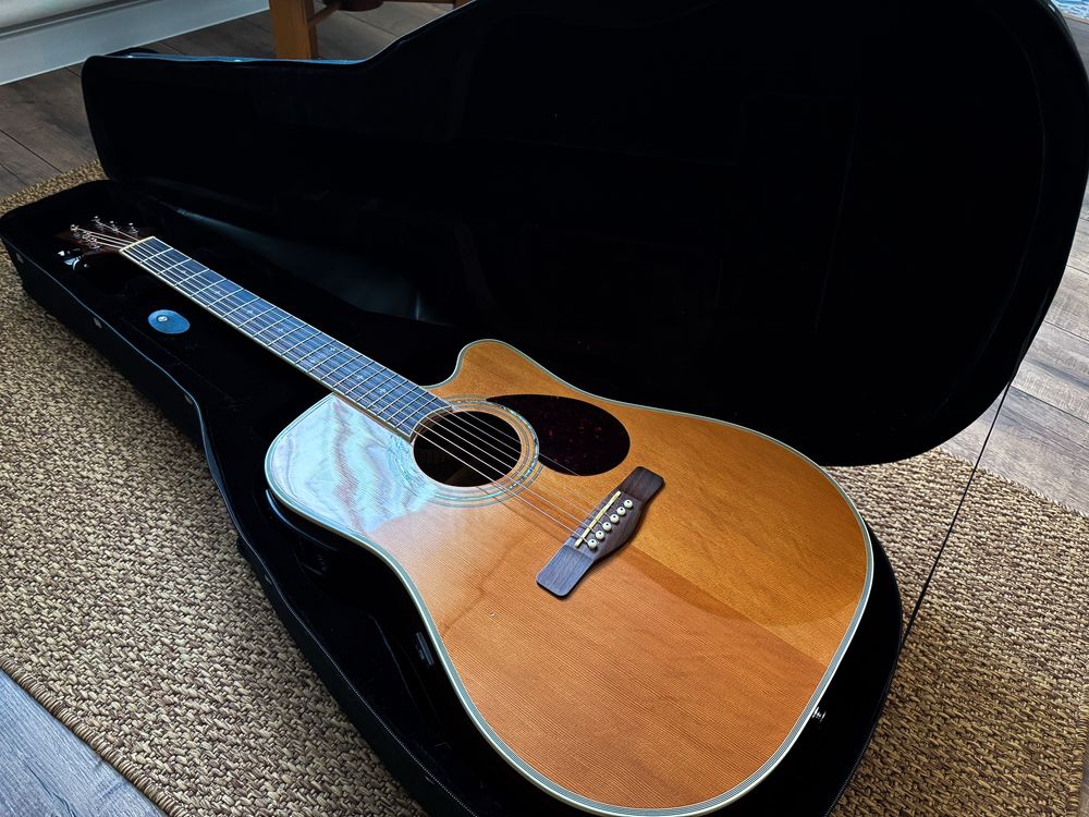 Gitara Elektro Akustyczna Samick D-7CE Greg Bennett Twady Case