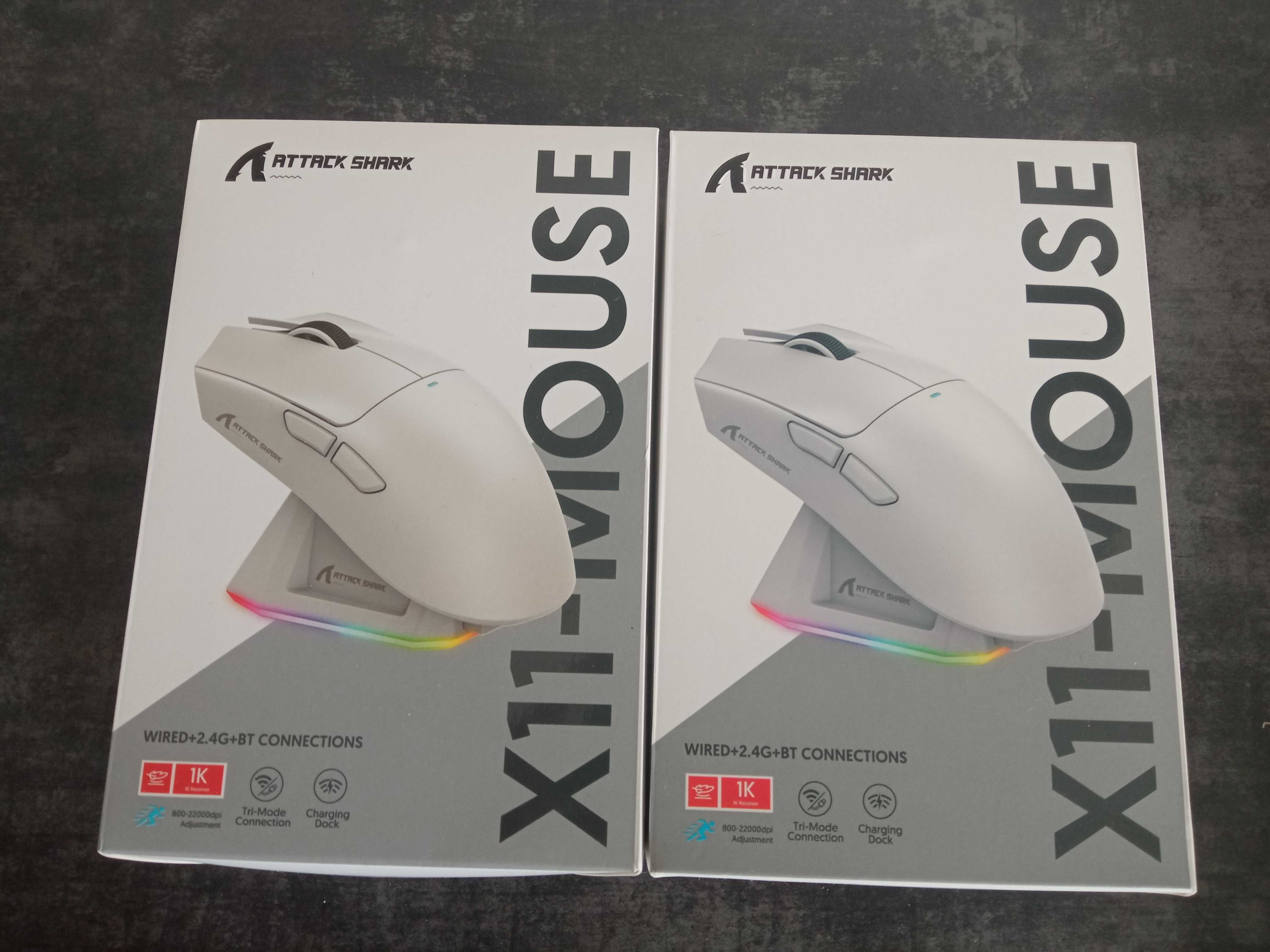 Attack Shark X11 PW3311+Гріпси