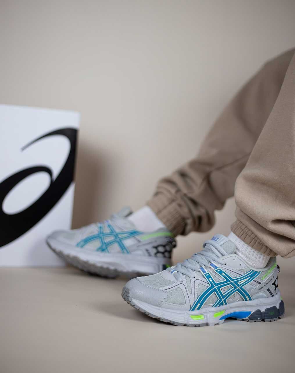 Чоловічі кросівки спортивні Asics Gel-Kahana 8 Gray Blue