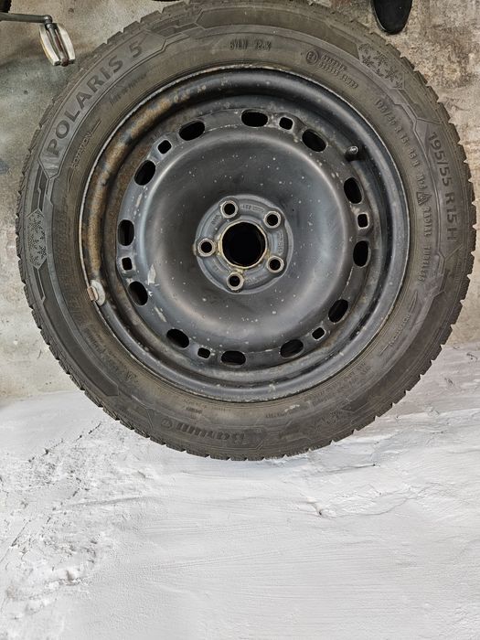 Koła opony zimowe Fabia II 15" 5x100