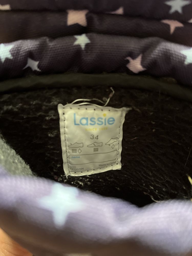Чоботи Lassie 34 розмір