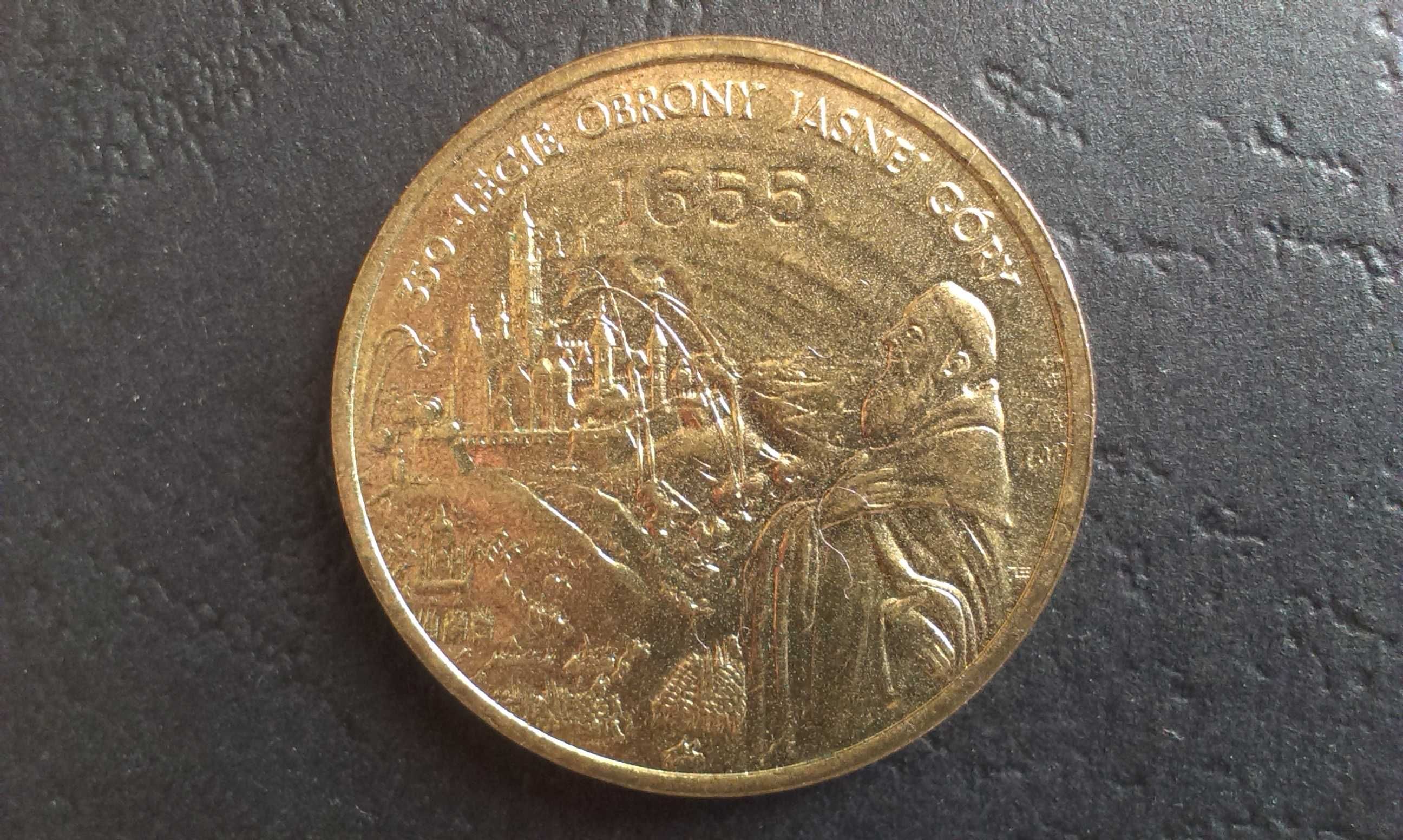 Moneta 2 złote 2005 rok Obrona Jasnej Góry
