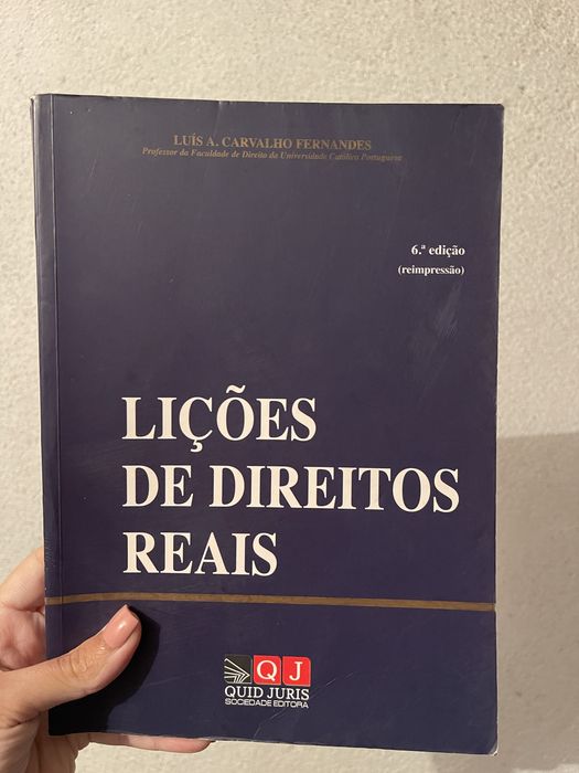 Livro Lições de Direitos Reais 6 edição