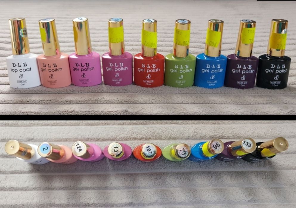 Zestaw Lakiery hybrydowe 20szt Bling DLB ChuJie Chameleon