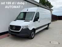 Wynajem BUS DOSTAWCZY - Mercedes-Benz Sprinter DŁUGI 317 - AUTOMAT !