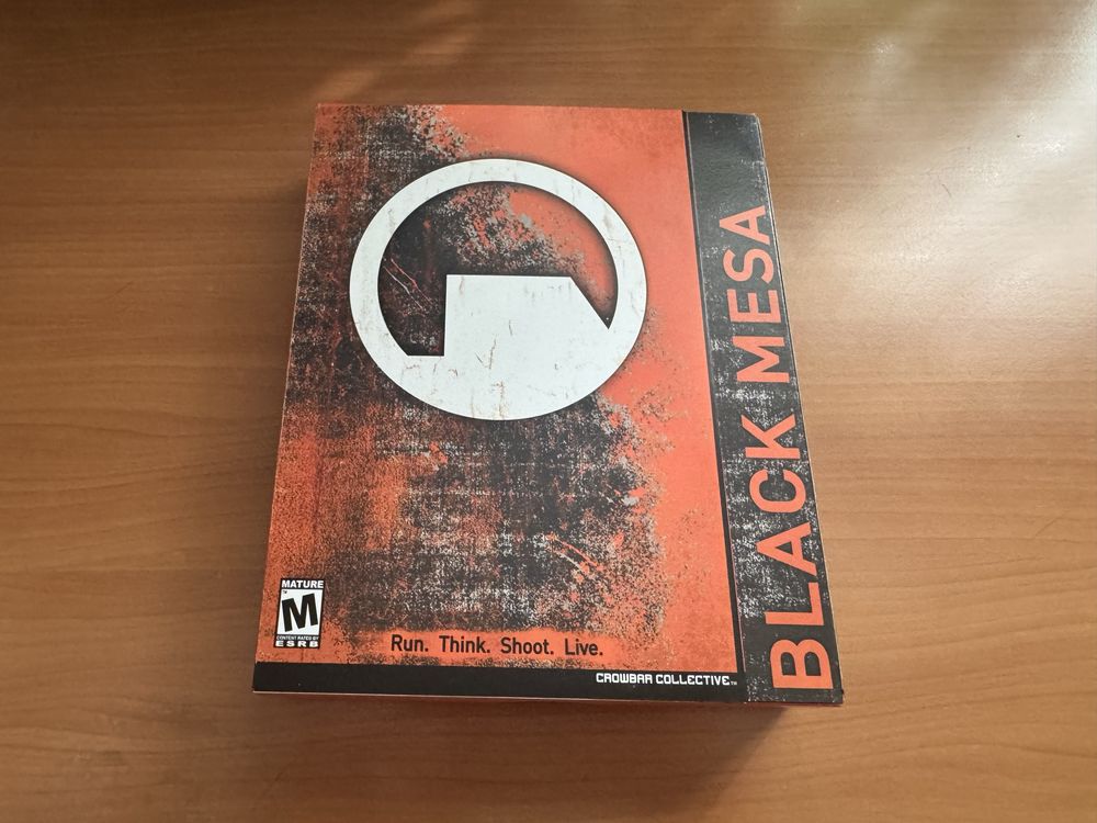 Black mesa pudełko big box half life