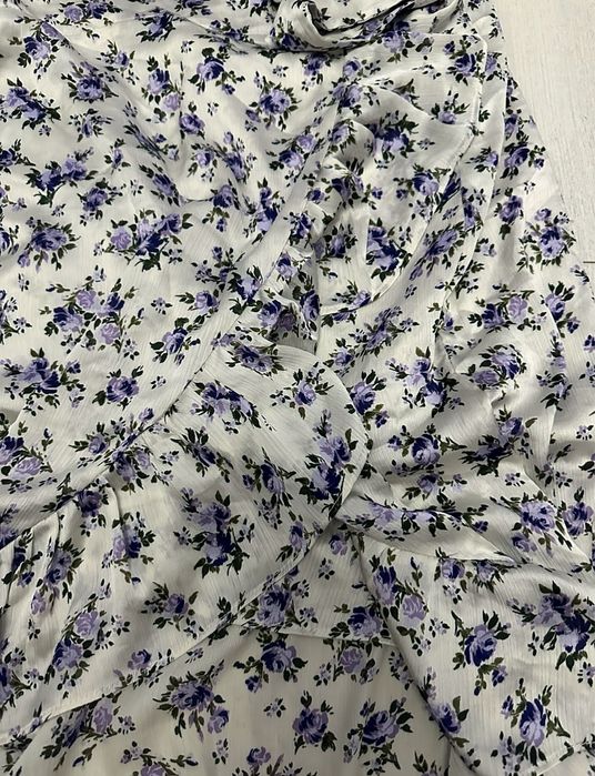 Wiązana spódnica maxi w kwiaty Laurella