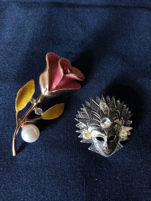 Броши винтажные оригинальные