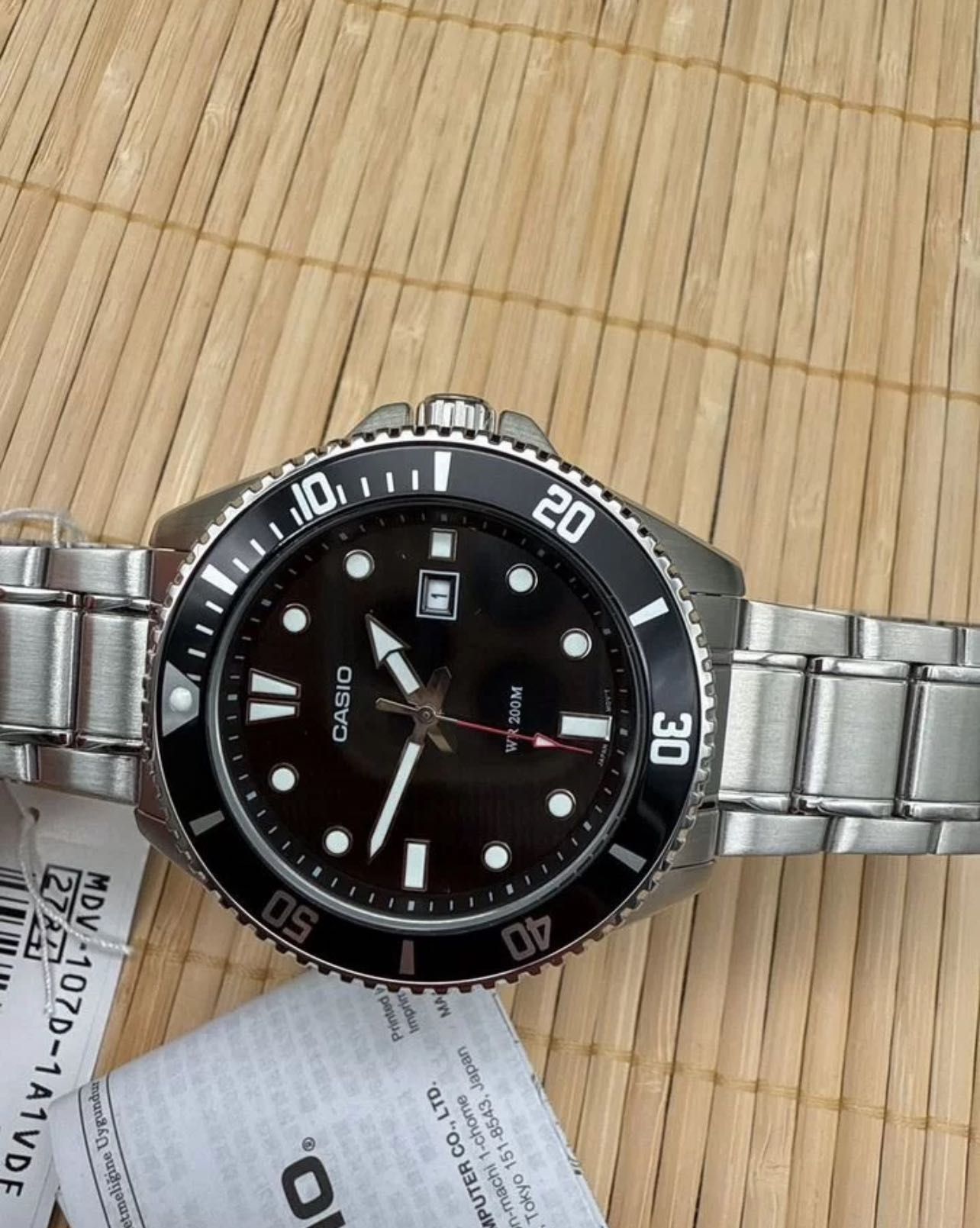 СРОЧНО! Продаю часы мужские Casio MDV-107D-1A1.