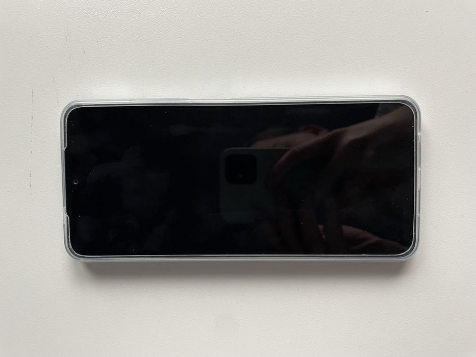 Telefon redmi A5 duzy niebieski etui folia jak nowy