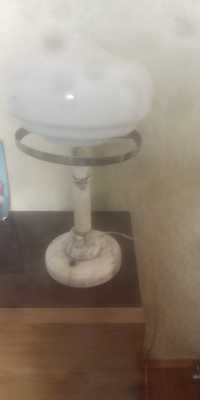 Лампа настольная ножка мрамор
