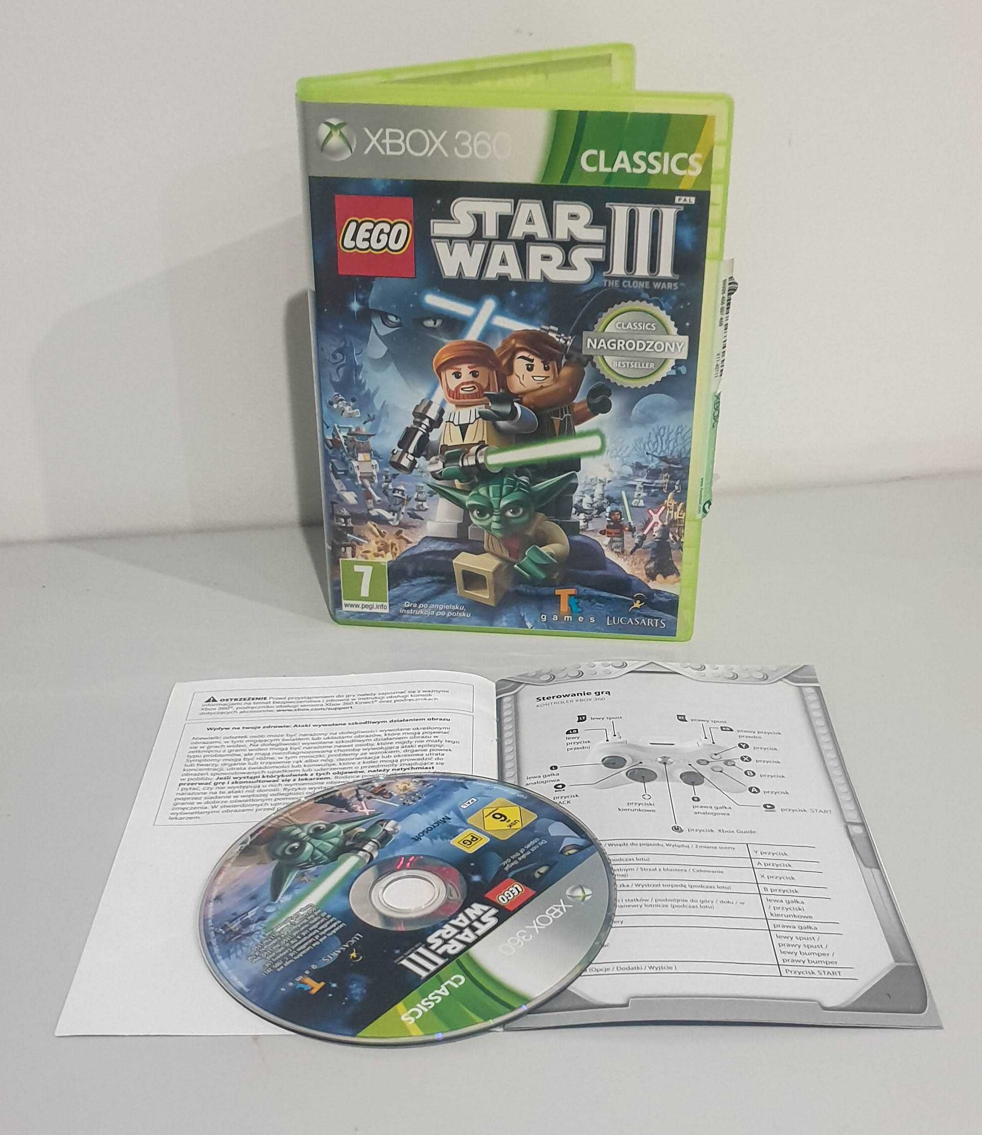 Gra LEGO Star Wars III: The Clone Wars X360 PL