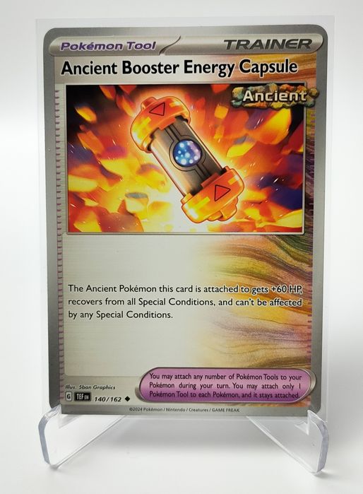 Ancient Booster Energy Capsule 140/163 karta pokemon Temporal Forces