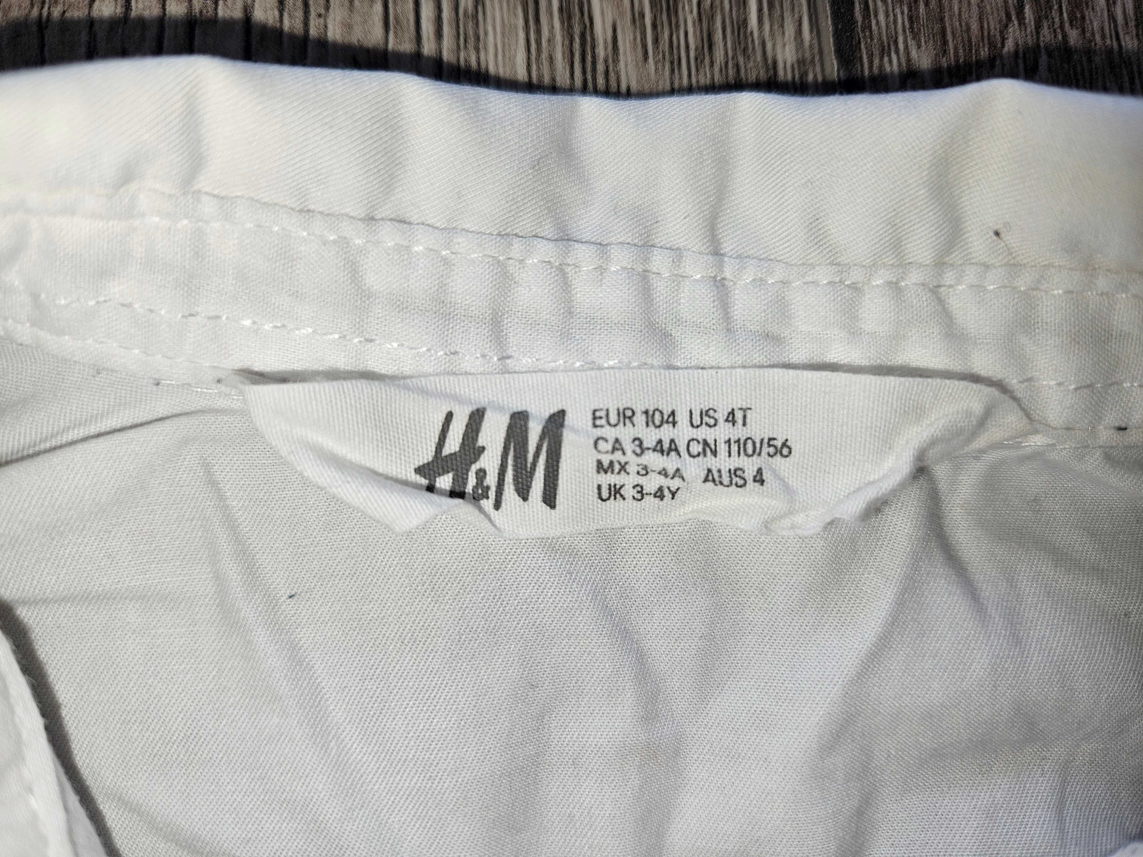 koszula biala H&M r. 104