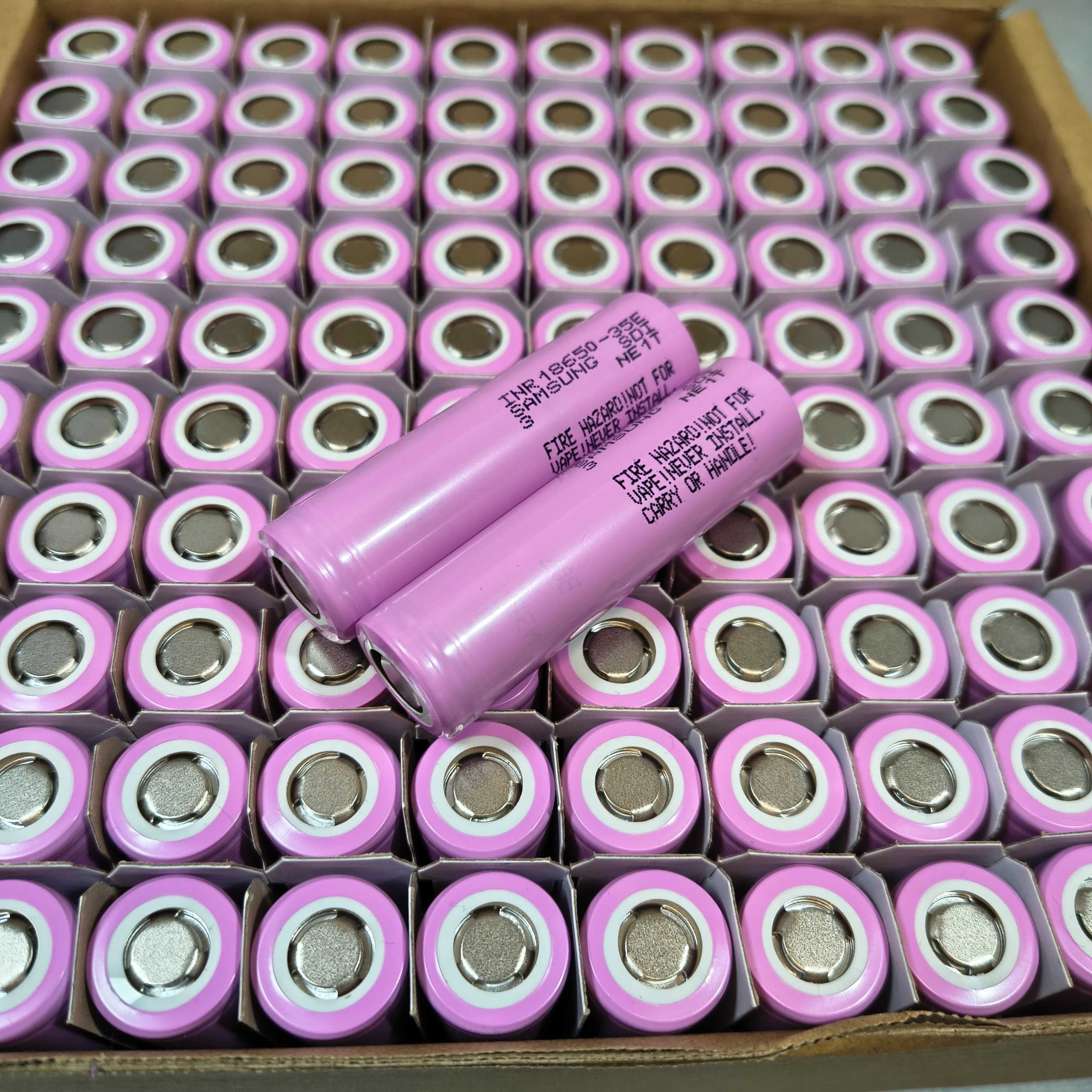 18650 Аккумулятор Samsung INR18650-35E 3400 8А 20mOm Новый
