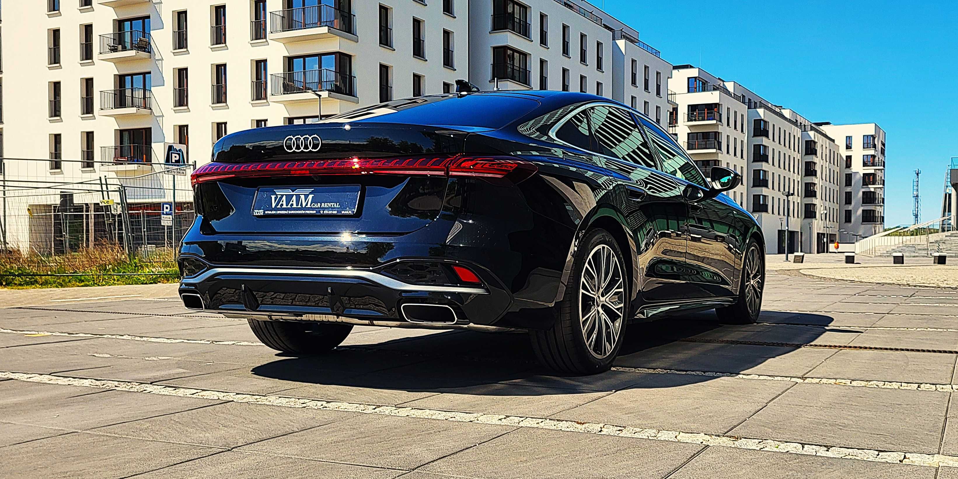 Audi A5 Limousine Wynajem- bez kaucji i limitu km! MODEL 2025r.