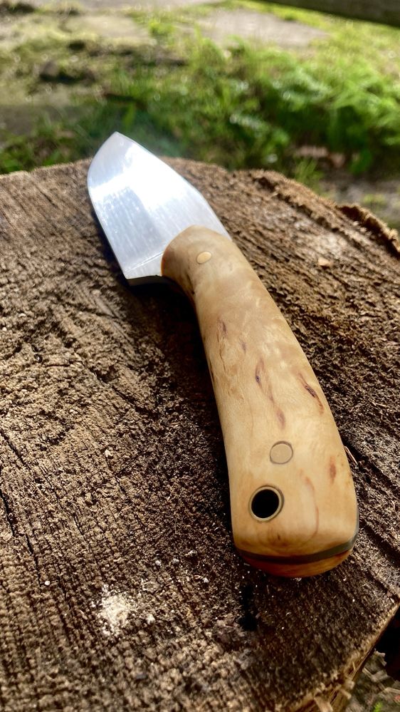 Nóż Bushcraftowy Recznie robiony (HANDMADE)