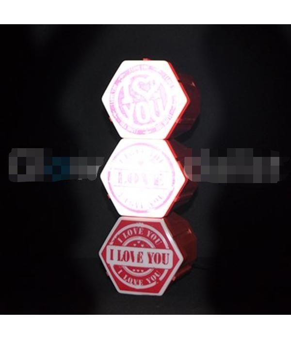 Диско-лампа I LOVE YOU