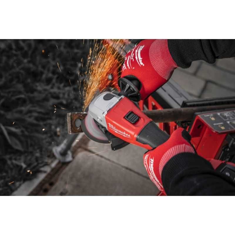 Кутова шліфувальна машина акумуляторна MILWAUKEE, M18 BLSAG125X-0