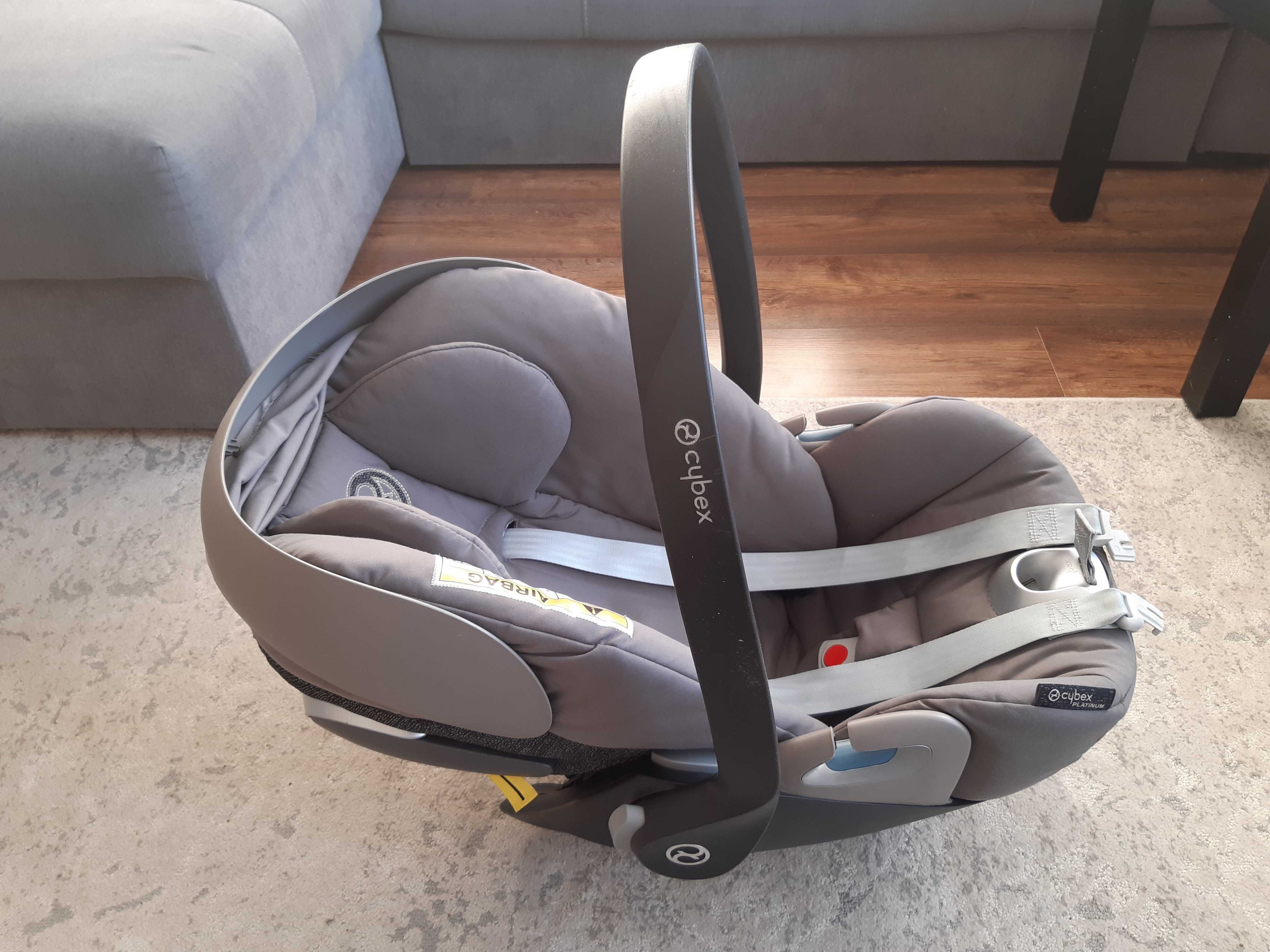 Cybex Cloud Z i-Size Soho Grey do 13kg 45-87cm stan bardzo dobry