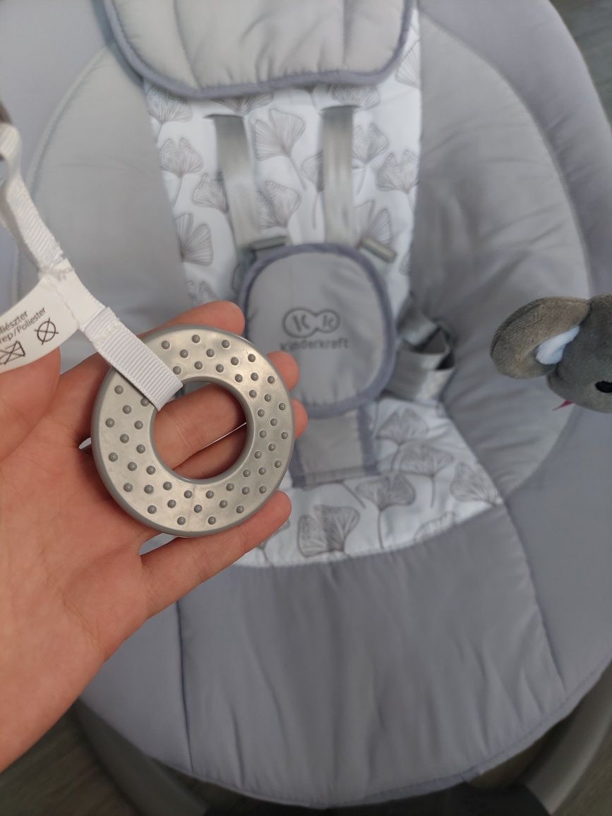 Крісло-гойдалка Kinderkraft LULI GREY