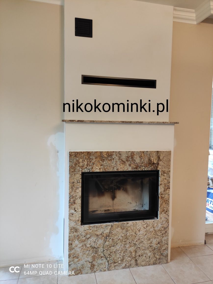 Kominki Kominek Eko prosta szyba, montaż gratis