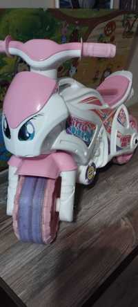 Мотоцикл велобег для дівчинки , толокар