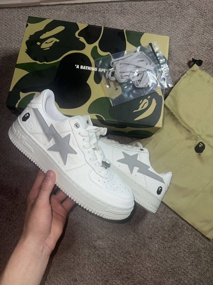Buty Sneakersy Bape Sta Mk8 Nowe
