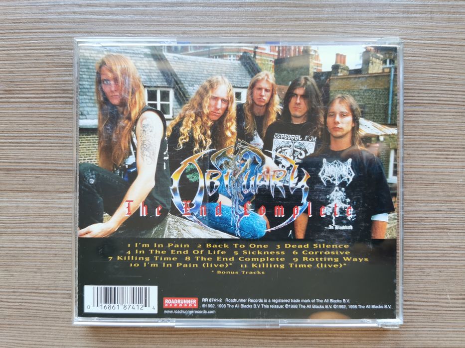 Płyta cd Obituary 1998r