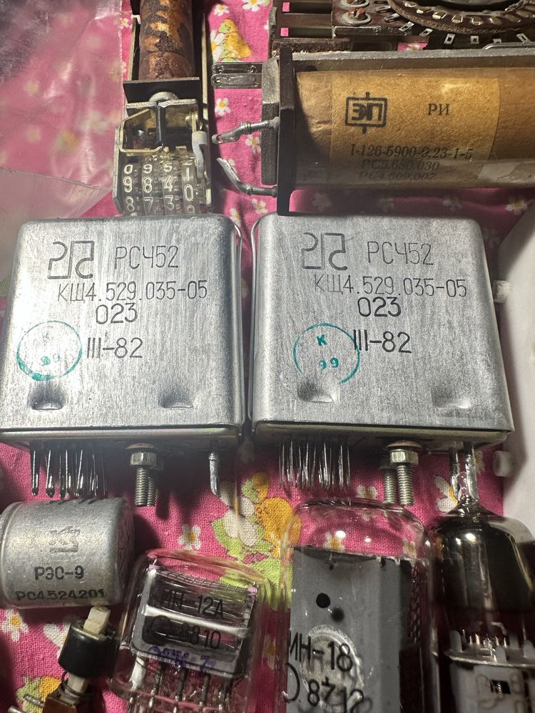 Лампы ин-18, ин-14, ин-12а, 6р4п