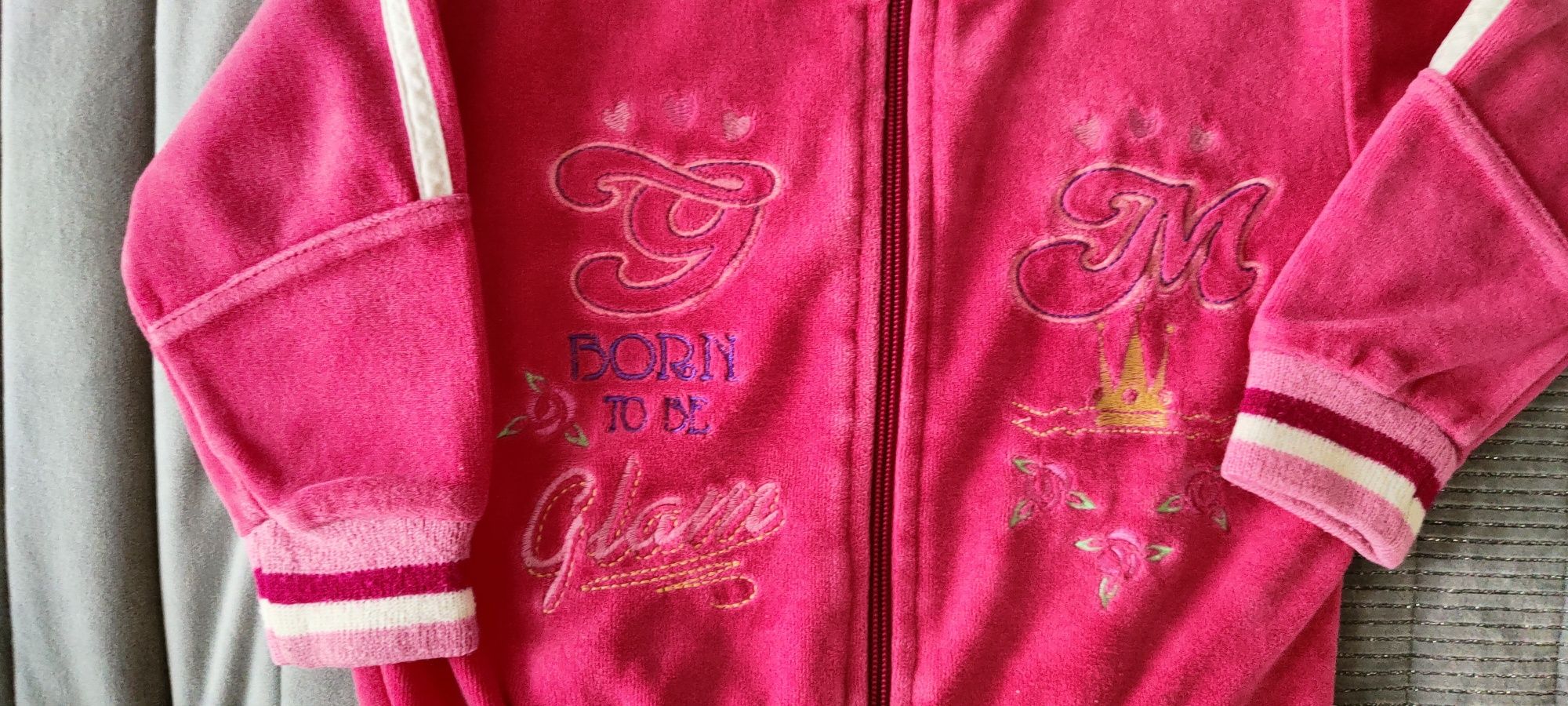 Dres welurowy roz. 86