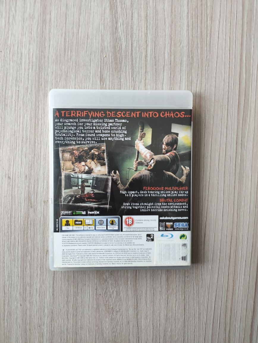 Condemned 2 PS3 PlayStation 3
