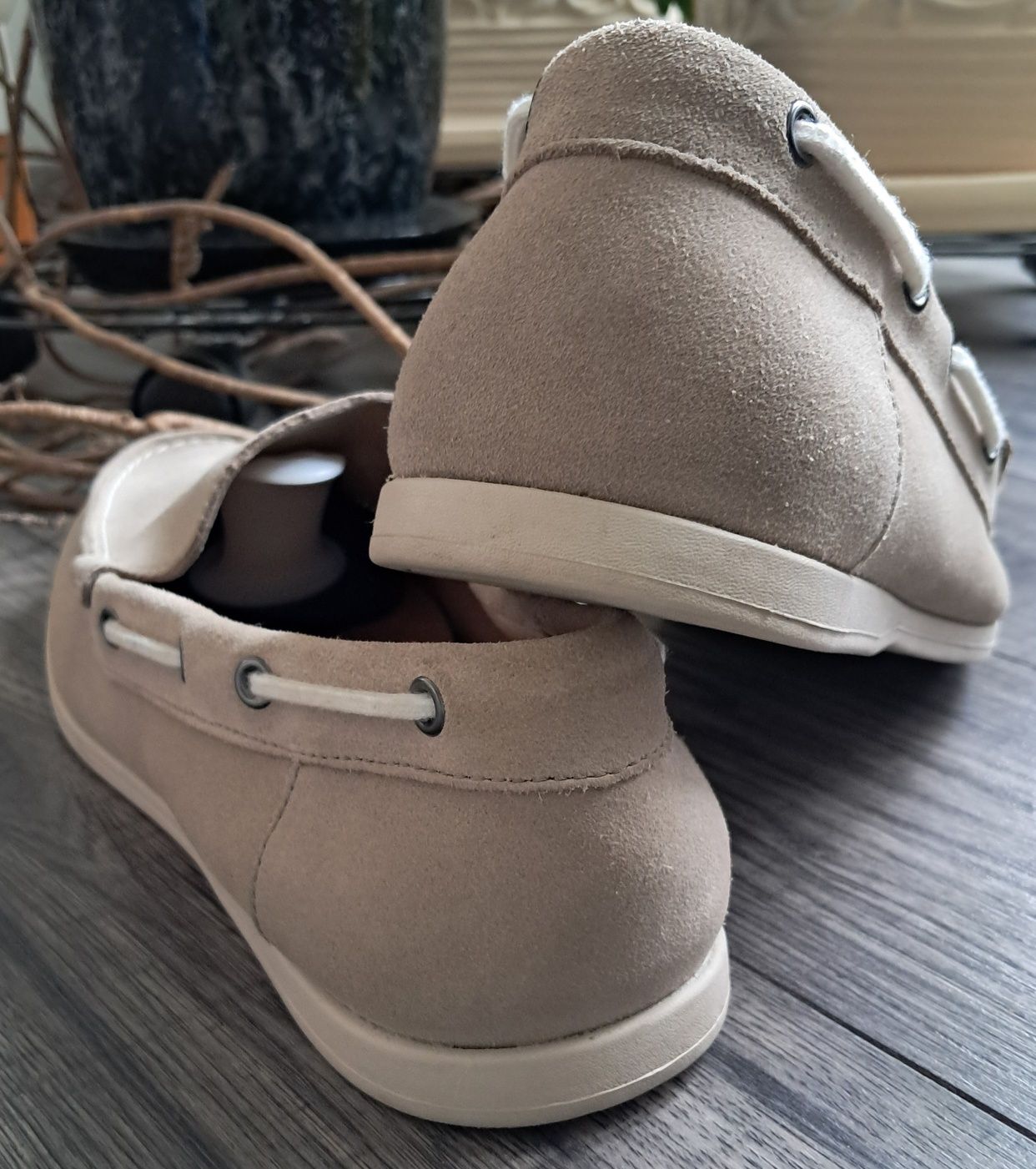 Мокасини шкіряні CLARKS (р.43)