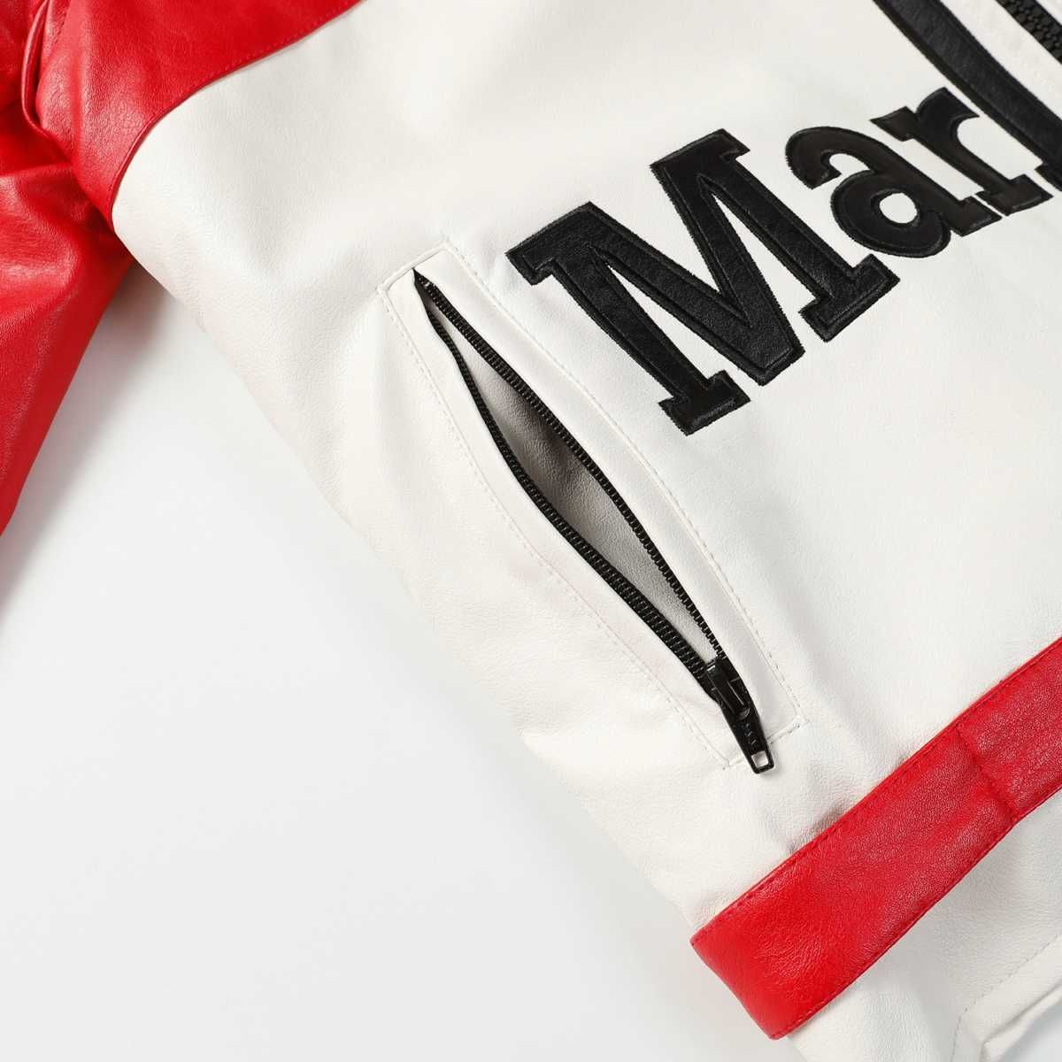 Kurtka Skórzana Marlboro Vintage Motocyklowa UNIKAT