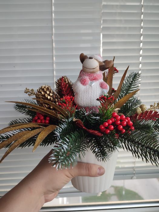 Декор новорічний продам