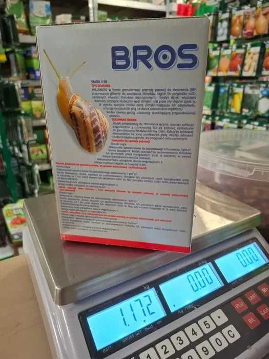 BROS SNACOL Granulat Niebieski na Ślimaki! 1,1 kg x 2op